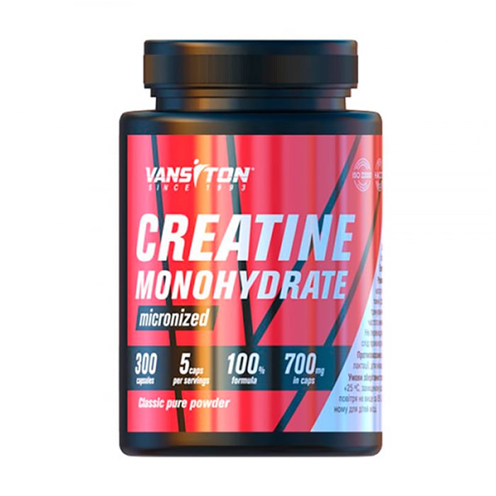 Креатин Vansiton Creatine Monohydrate, 300 капсул